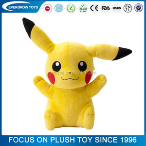 Populaire creative hot <span class=keywords><strong>pikachu</strong></span> sourire <span class=keywords><strong>en</strong></span> peluche <span class=keywords><strong>en</strong></span> peluche jouet - Product Image 1
