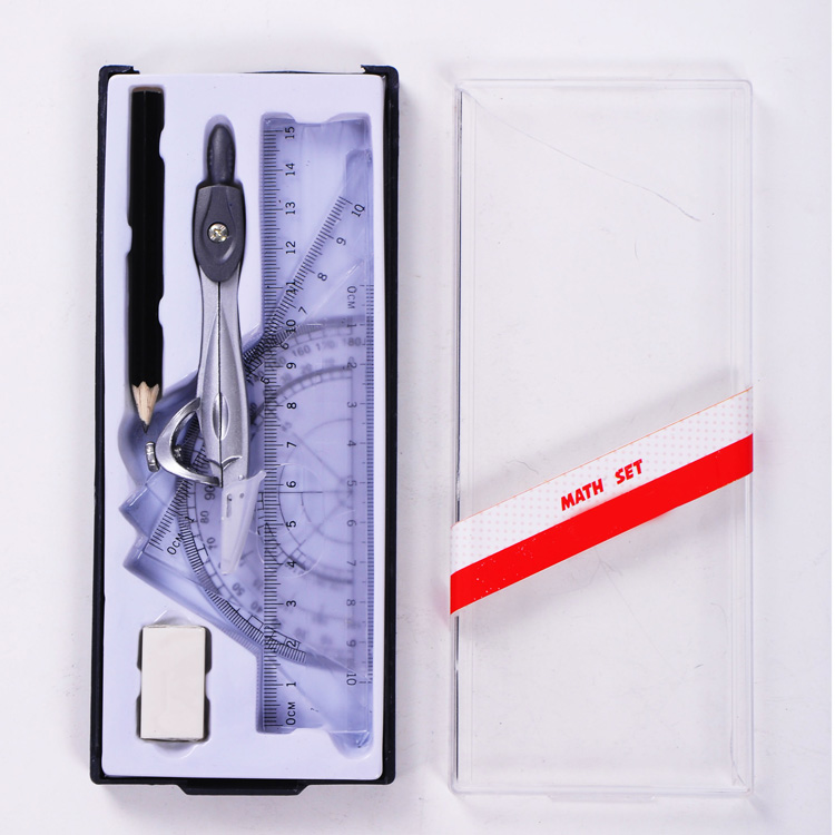 Оптовая продажа, школьные канцелярские принадлежности, Школьные Инструменты, геометрические коробки