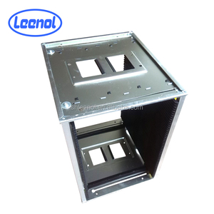 LN-C807 سمت إسد الاستاتيكيه قابل للتعديل ارتفاع درجة الحرارة عرض مجلة رف معدني حامل ثنائي الفينيل متعدد الكلور - Product Image 3