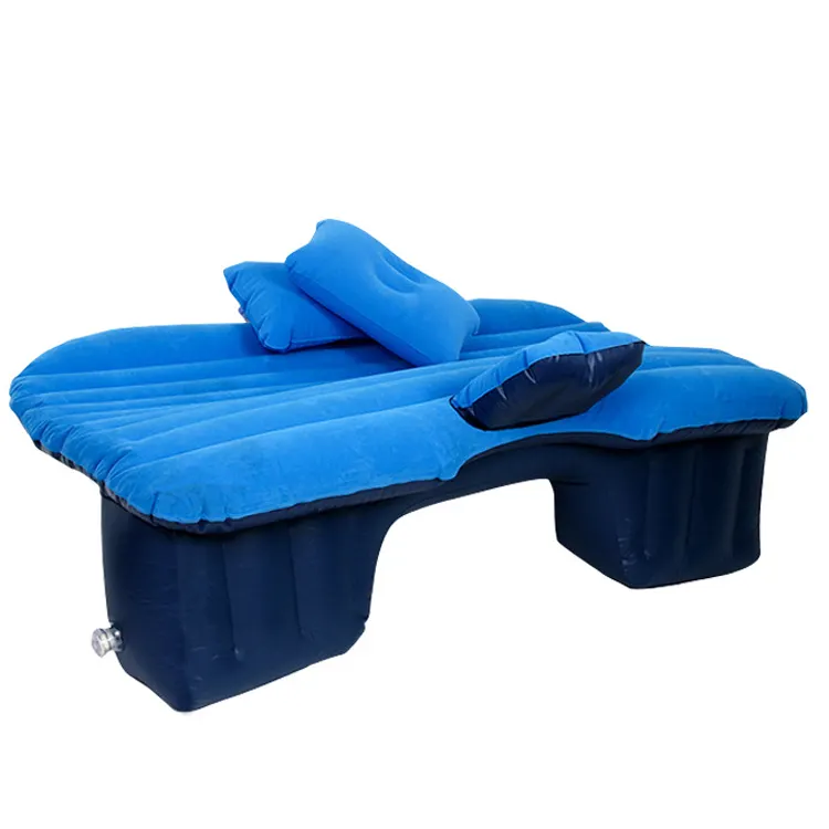 Car Travel Inflatable Mattress Mobile Cushion Air Bed with Pillow for Sleep Rest with pump