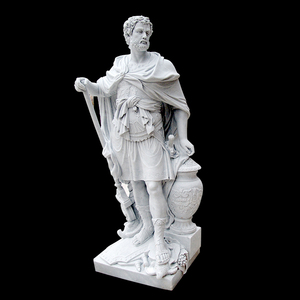 Estatua de Hombre Desnudo de Mármol para Jardín <span class=keywords><strong>Medieval</strong></span> con Animal, Venta al por Mayor - Product Image 3
