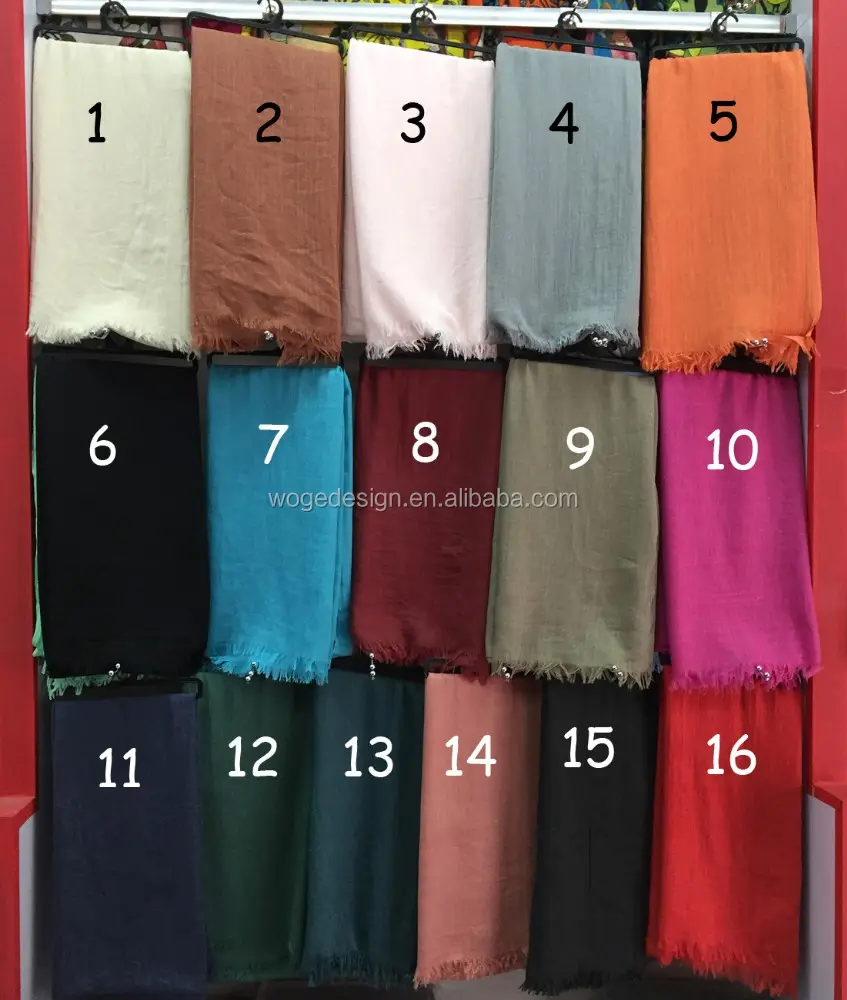 Лидер продаж, большой Элегантный женский платок из 100% искусственного шелка, 36 цветов в наличии, однотонный простой мусульманский шарф из вискозы, оптовая продажа