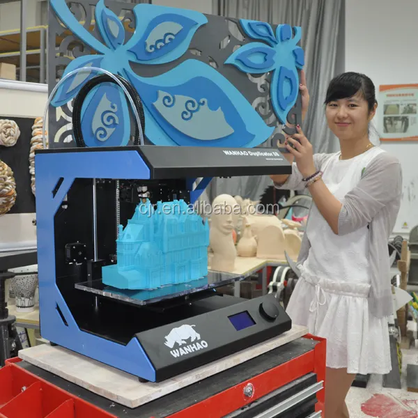 WANHAO Duplidator 5s Mini 3D drucker große größe fabrik angebot mit 1 rolle kostenloser PLA