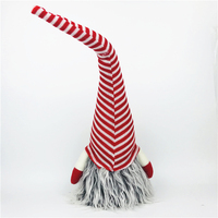 Décorations de Noël sur mesure, cadeaux de Noël, décorations de festival du Père Noël Gonk, ornements rouges de Noël, artisanat de Noël, gnome en peluche