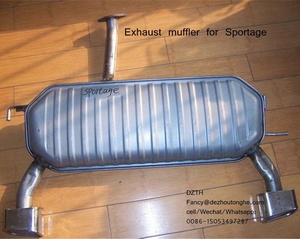 409 in acciaio inox Auto tubo di scarico/silenziatore tucson/Sportage silenziatore di scarico - Product Image 1