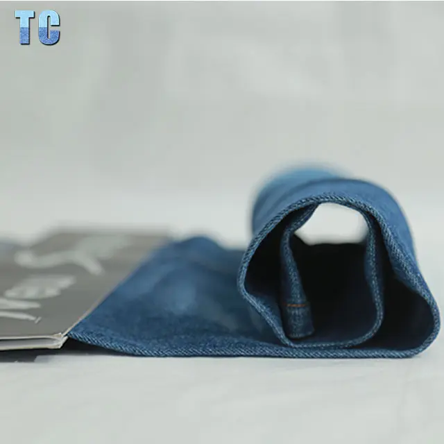 Синяя недорогая джинсовая ткань из хлопка, твила lihgt, 11 унций, в Турции