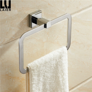Simple <span class=keywords><strong>Salle</strong></span> <span class=keywords><strong>De</strong></span> <span class=keywords><strong>Bain</strong></span> accessoires mural En Laiton Chromé <span class=keywords><strong>Serviette</strong></span> <span class=keywords><strong>anneau</strong></span> - Product Image 3