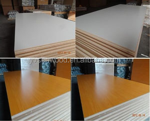<span class=keywords><strong>Aglomerado</strong></span> de partículas laminadas con cara de melamina de 15mm y 18mm para muebles de exterior y armarios, superficie terminada - Product Image 4