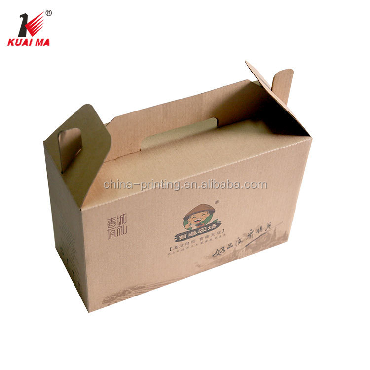2018 Nouveau Style Papier Valise En Carton Alimentaire Boîte De Bonbons Avec Poignée