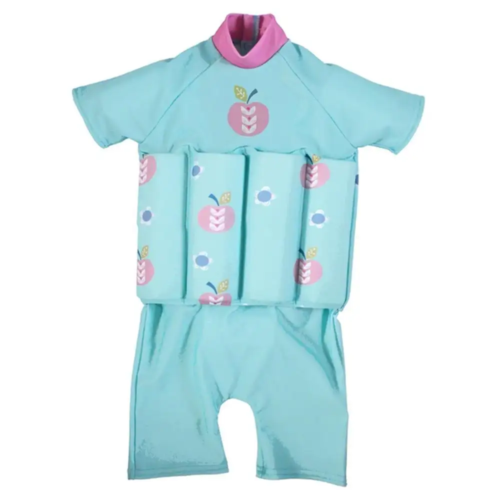 Baby Boys Girls One Piece Swimsuit Bathing Suit Little Kids Toddler Swimwear Life Jacket Romper Swim Vest Cover Up