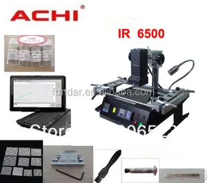 ใหม่จัดส่งฟรีACHI IR6500 BGAสถานีทำใหม่BGA reballingชุดสำหรับตลาดยูโร