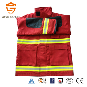 EN469 Estructura de lucha contra incendios/traje de participación de engranaje/bombero uniforme - Product Image 3