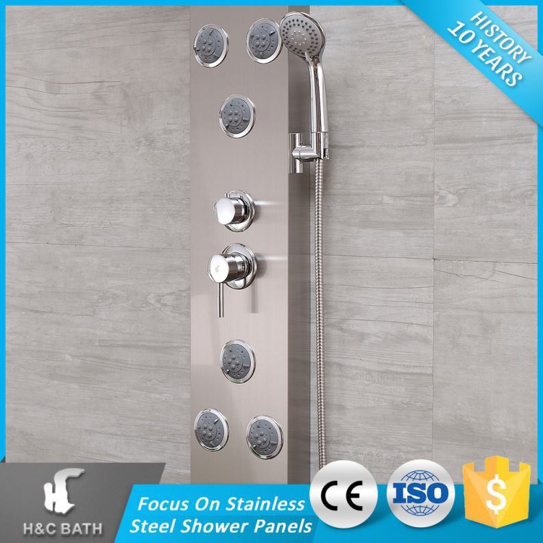 Avantage Prix Professionnel En Acier Inoxydable Colonne De Douche Avec Cascade