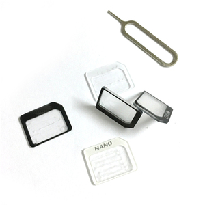 4in1 3 in 1 3in1 Sim kart adaptörü kitleri sim kart tepsi tutucu adaptörü iphone samsung huawei xiaomi google - Product Image 3
