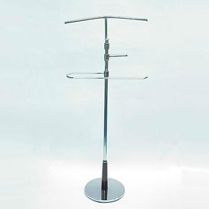 Valet de ropa antiguo de metal de pie - Product Image 1