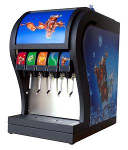2022 Table top five head carbonated beverage filling cola make dispensing machine for fast food shop