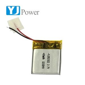 Pequeña batería de lipo de 262022 80 mAh 3,7 V batería de polímero de litio para GPS - Product Image 3