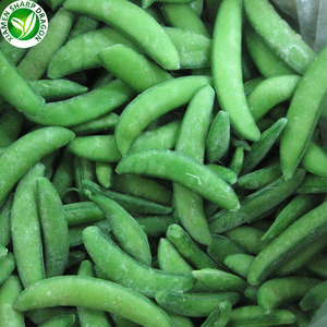 Gousses de pois plates chinoises congelées Treillis Sucre frais et sucré Snap Field Ann Fruit croustillant Culture d'OGM Blanchiment comestible - Product Image 6