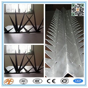 Pointes de mur et de <span class=keywords><strong>clôture</strong></span> galvanisées anti-escalade haute sécurité à l'aspect de lames tranchantes - Product Image 5