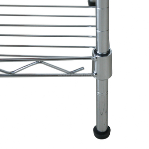 RH-WS303060C 300*300*600 мм квадратная проволочная сетка, небольшая стойка, мини-трехслойная проволочная полка - Product Image 5