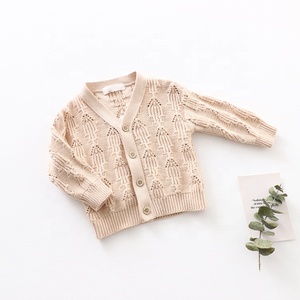 Custom <strong>Newborn</strong> Baby Sweater Infant V Neck Button <strong>Knit</strong> Coat Baby Kids Pattern Sweater <strong>Cardigan</strong> - Product Image 6