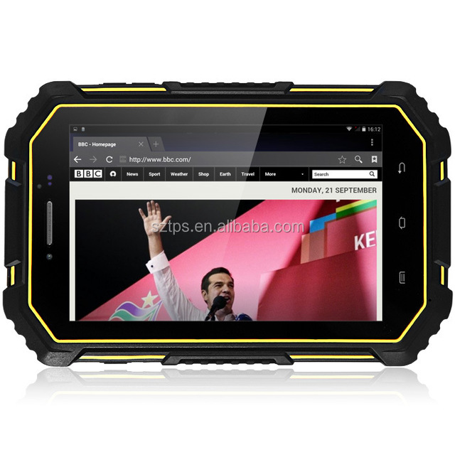 7 Inch 2gb+16gb Quad Core Waterproof Phablet IP68 Rugged Tablet 3G Single Sim ,cheap Rugged Tablet Pc