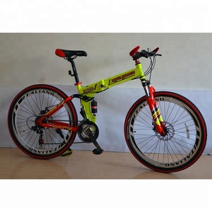 Vélo pliant en acier <span class=keywords><strong>chinois</strong></span> <span class=keywords><strong>pas</strong></span> <span class=keywords><strong>cher</strong></span>, vélo de montagne, vélo tout terrain - Product Image 3