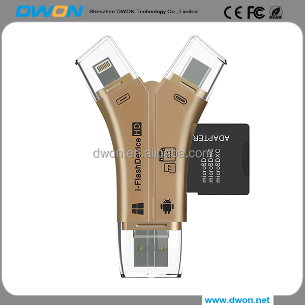 2017 новейший многофункциональный SD Card Reader для карт памяти камеры