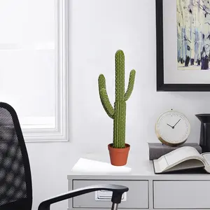 High-End Kunstmatige Cactus Sier Groene Planten Voor Home Decoratie