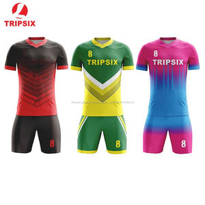 Wholesale cheap Thai quality soccer jersey customized Sublimation print - Product Image 1