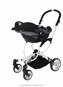 Hoàn hảo EU phong cách và hàng đầu ưa thích độc đáo khung thiết kế tuyệt vời gấp Nhôm xách tay 3 trong 1 xe đẩy em bé en chứng nhận - Product Image 5