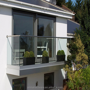 <span class=keywords><strong>Balustrade</strong></span> <span class=keywords><strong>en</strong></span> verre trempé avec rail <span class=keywords><strong>en</strong></span> aluminium <span class=keywords><strong>en</strong></span> forme <span class=keywords><strong>de</strong></span> U et éclairage LED - Product Image 3