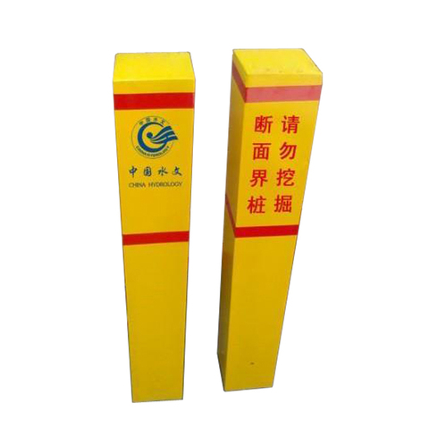 Insulation Materials FRP GRP Gas Pipeline Warning Sign Pile