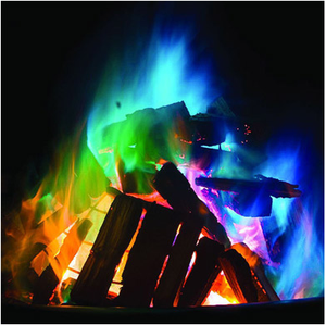 Factory Direct Magic Colorful Artificial Fireplace Flames <strong>Color</strong> Fire Colorant Packets - Product Image 5