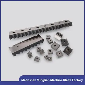 Minglian-cuchillas de trituradora de plástico, cuchillo para triturar neumáticos de metal y plástico