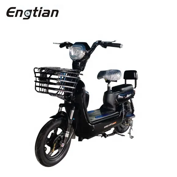 2018 new Cheap hot sale adults small electric scooter moped 350W electric motorcycle with pedals