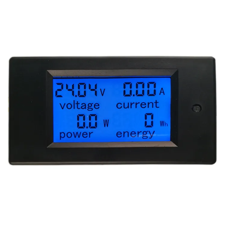 AC 50-500V 100A OR DC 6.5~100V 50A Voltage Voltmeter Watt Current Power Meter 