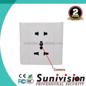 Neuer Stil CCTV-2-Megapixel-Home-Security-Kamera-System Mini-IP-Licht-Buchse Kamera Steckdose versteckte Kamera