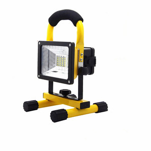 10watt 20watt 30watt 50watt battery powered led portable flood light Car charging <strong>lamp</strong> <strong>charge</strong> phone - Product Image 5