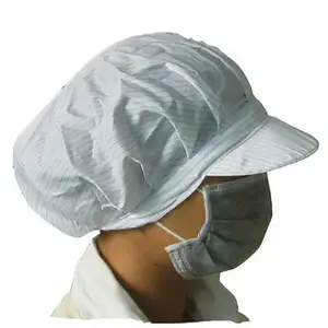 Casquette ESD personnalisée Anti-statique pour salle blanche, chapeau de travail Anti-poussière