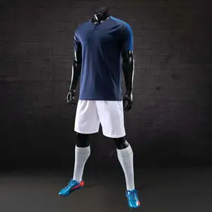 <span class=keywords><strong>Nuove</strong></span> <span class=keywords><strong>Maglie</strong></span> da <span class=keywords><strong>Calcio</strong></span> in Abbigliamento Sportivo Blu Scuro Completo Sportivo Personalizzato Divisa Squadra <span class=keywords><strong>Maglie</strong></span> da <span class=keywords><strong>Calcio</strong></span> - Product Image 2