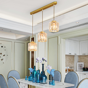 Ristorante piccolo bar <span class=keywords><strong>classico</strong></span> lampade a sospensione oro personalizzato <span class=keywords><strong>moderno</strong></span> led <span class=keywords><strong>lampadario</strong></span> di cristallo di sala da pranzo di casa - Product Image 3