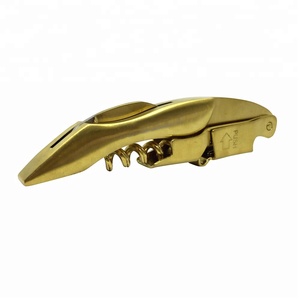 สลักเกลียวไวน์โลหะสีทองคุณภาพสูงที่เปิดสแตนเลสและอลูมิเนียมที่ไม่ซ้ําใครที่เปิดเบียร์เป็นมิตรกับสิ่งแวดล้อม - Product Image 4