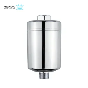 2024 New Design High flow 5-12 stage replaceable Universal Chlorine Remove optional KDF Shower Filter