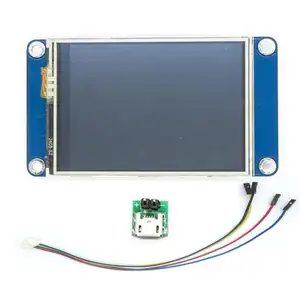 Nextion 2.4 "UART HMI Arduino Raspberry Pi ESP8266 용 스마트 LCD 모듈 NX3224T024 디스플레이 화면