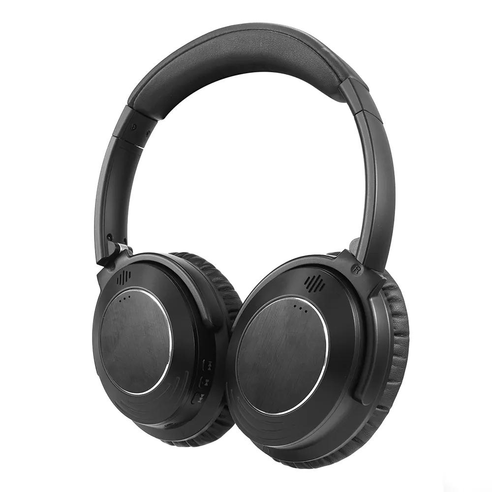 New Design Sport Wireless Bluetooth Active Noise Cancellation Headphone HiFi Headphone ANC01