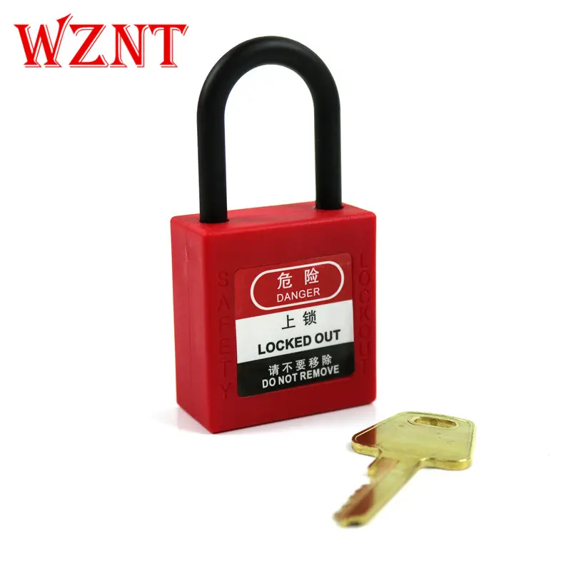 4Mm 25Mm สีแดง Non Conductive ทองแดงกระบอกมินิกุญแจกุญแจ