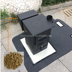 Poêle à bois électrique à granulés, avec four, palette de cuisson à bois - Product Image 4