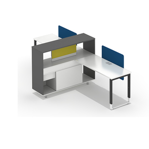 Ronde poste de travail MFC call center poste de travail 3 personne bureau poste de travail - Product Image 6