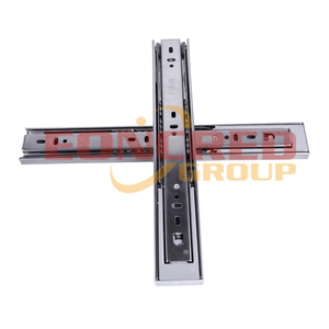 <strong>Drawer</strong> <strong>Slide</strong> 40mm Telescopic Rail <strong>Push</strong> <strong>Open</strong> <strong>Soft</strong> Close <strong>Drawer</strong> <strong>Slides</strong> - Product Image 2